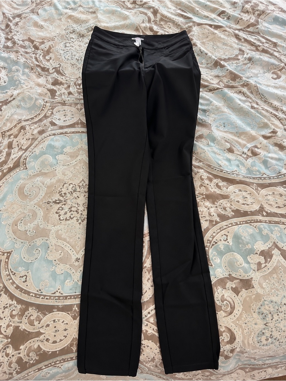 SWANK Black Boot Cut Stretch Pants